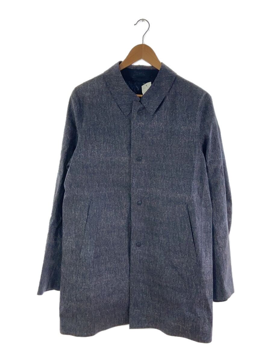 【中古】HERNO◆ステンカラー厚地の外套/50/綿織物/IM0200U-13371P9299【メンズウェア】