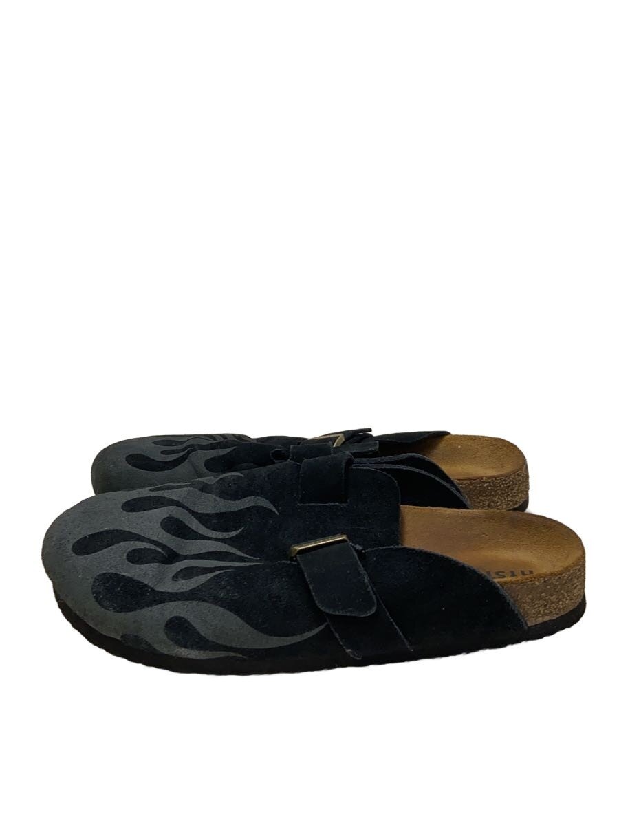 【中古】HYSTERIC GLAMOUR◆FIRE PATTERN/サンダル/27糎/BLK//【シューズ】