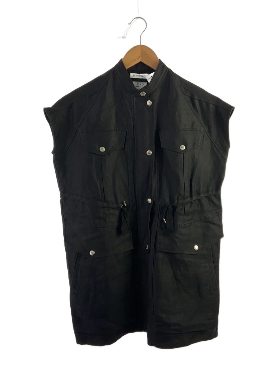 【中古】MADISONBLUE◆ベスト/XS/リネン/BLK【レディースウェア】|2nd STREET 店