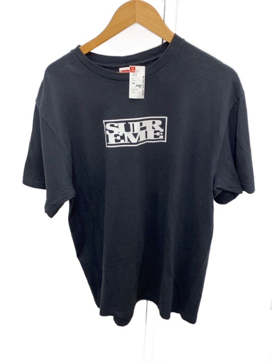 【中古】Supreme◆プルオーバー/L/綿織物/BLK//【メンズウェア】