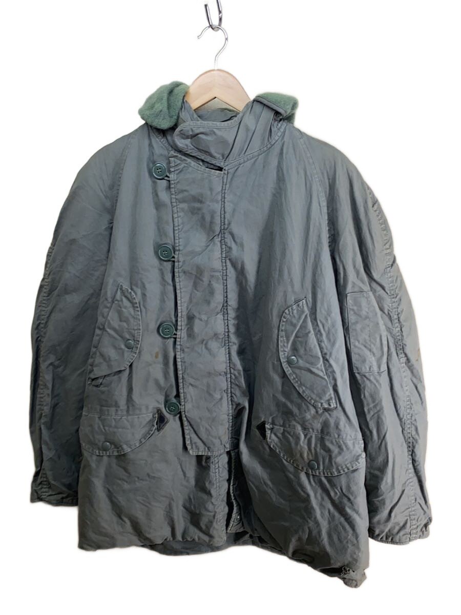 【中古】U.S.AIR FORCE◆70s/ラビットパーカー/下部破れ/ジャケット/M/コットン/GRY/無地/MIL-P-38184B【メンズウェア】|2nd STREET 店