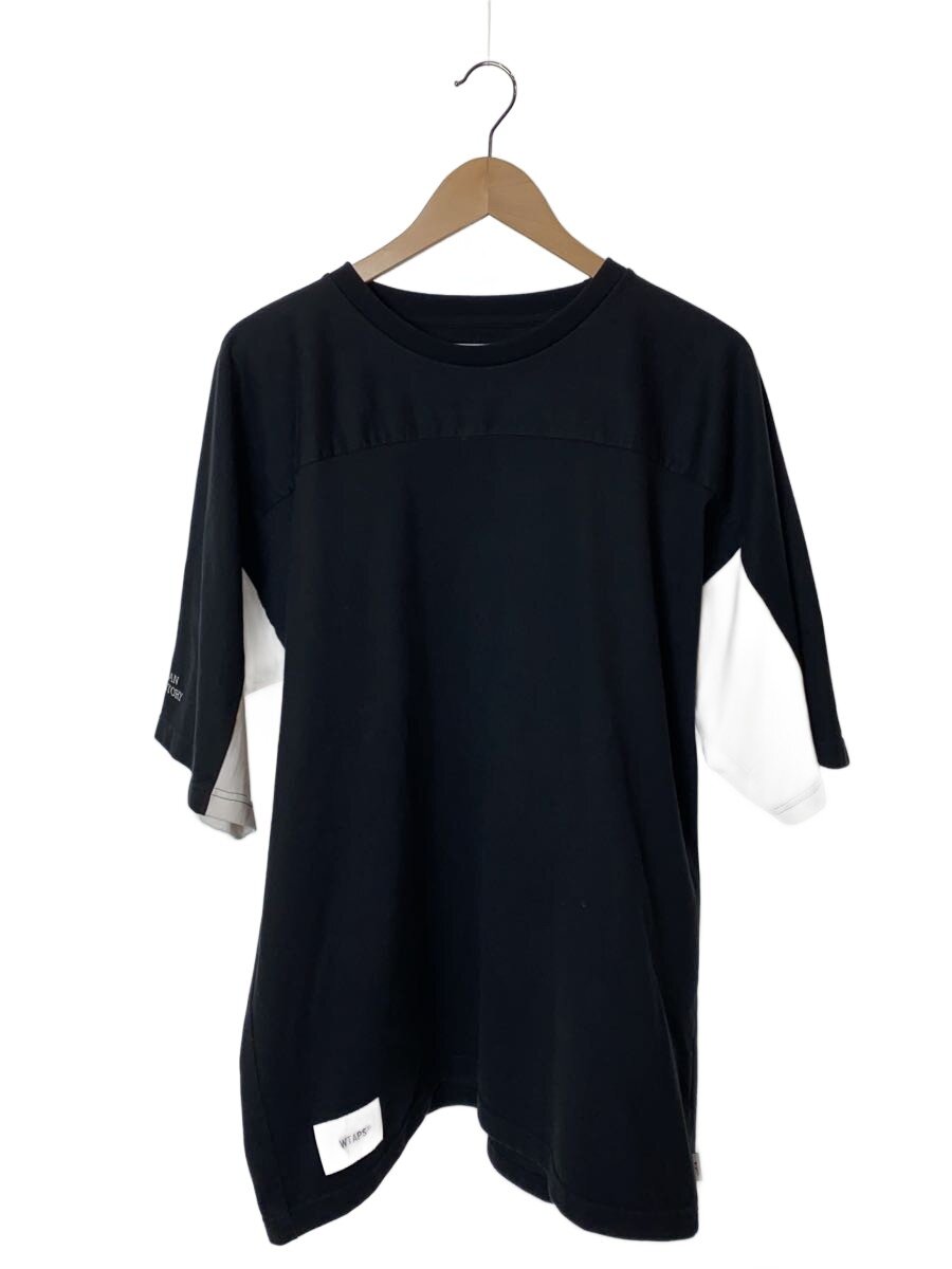 【中古】WTAPS◆Tシャツ/4/コットン/BLK/231ATDT-CSM31【メンズウェア】｜2ｎｄ STREET 店