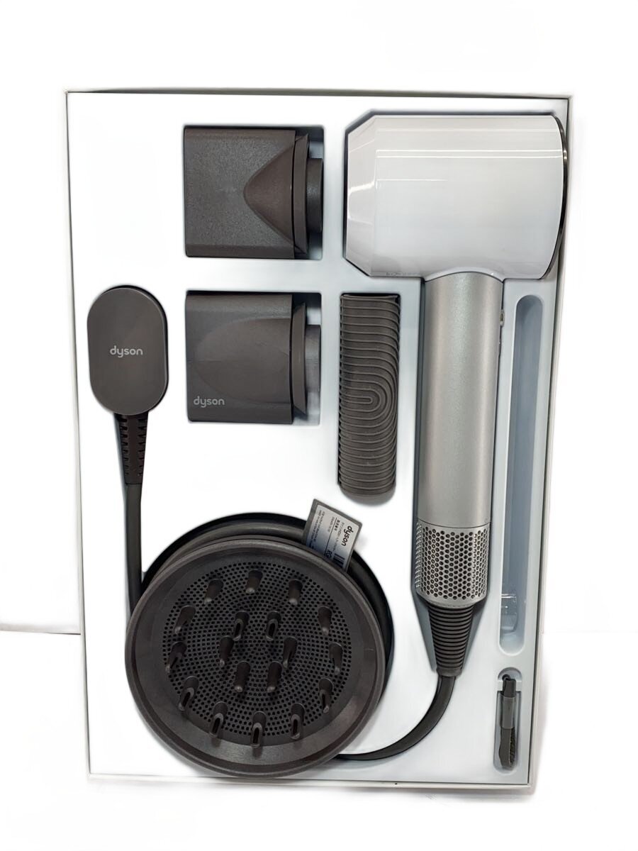 【中古】dyson◆ドライヤー・ヘアアイロン Dyson Supersonic HD01 ULF WSN [ホワイト/シルバー]【家電・ビジュアル・オーディオ】