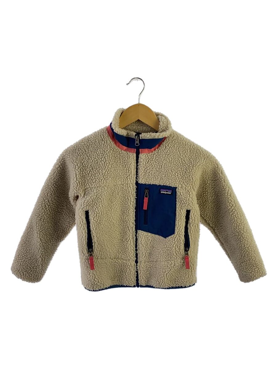 【中古】patagonia◆上衣/XS/ポリエステル/BEG/65625FA20【キッズ】