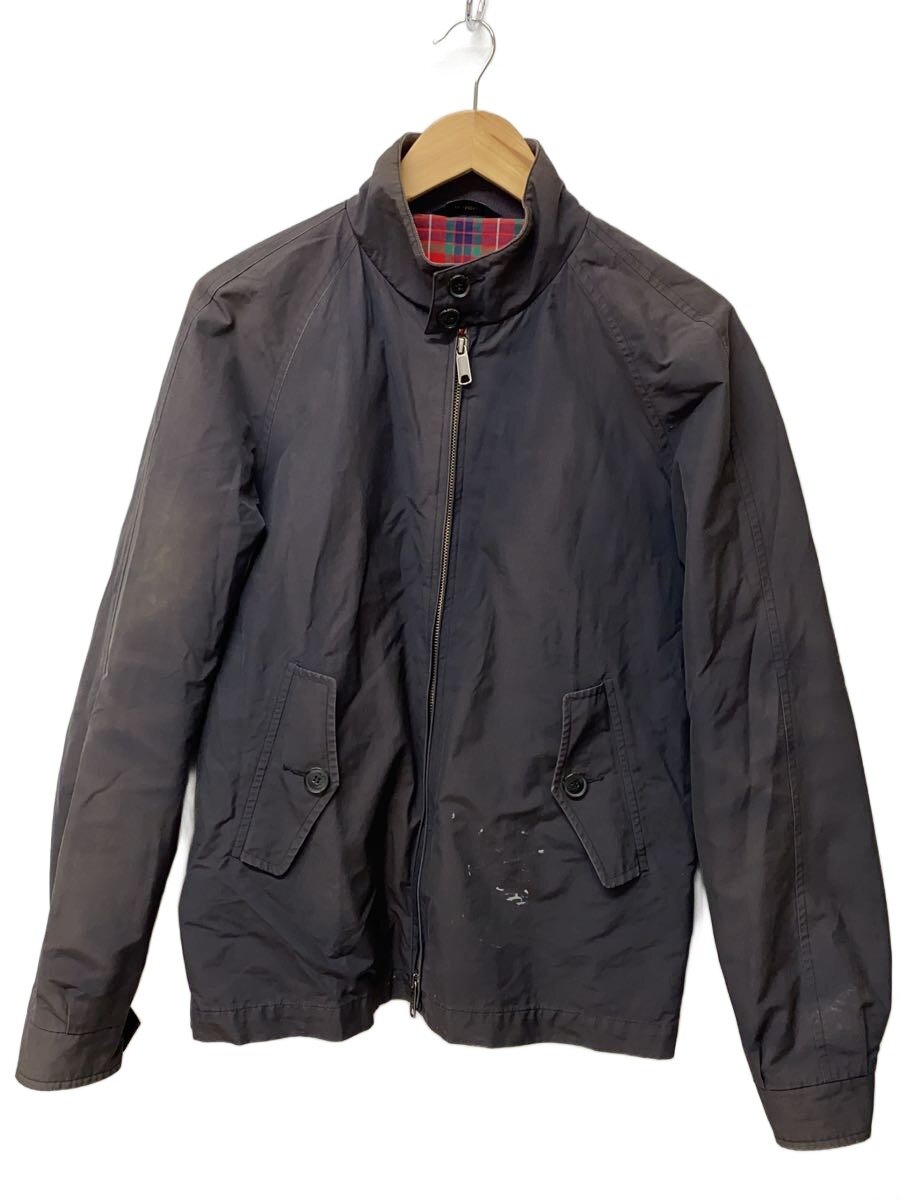 【中古】BARACUTA◆インキ汚れた状態有/上衣/40/ポリエステル/GRY/無地/1302187【メンズウェア】