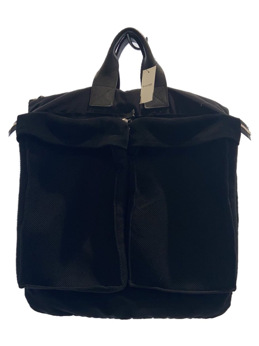 【中古】Hender Scheme◆multi helmet bag/ナイロン/BLK/安全帽御徒面子/nc-ルビジウム-mht【御徒面子】