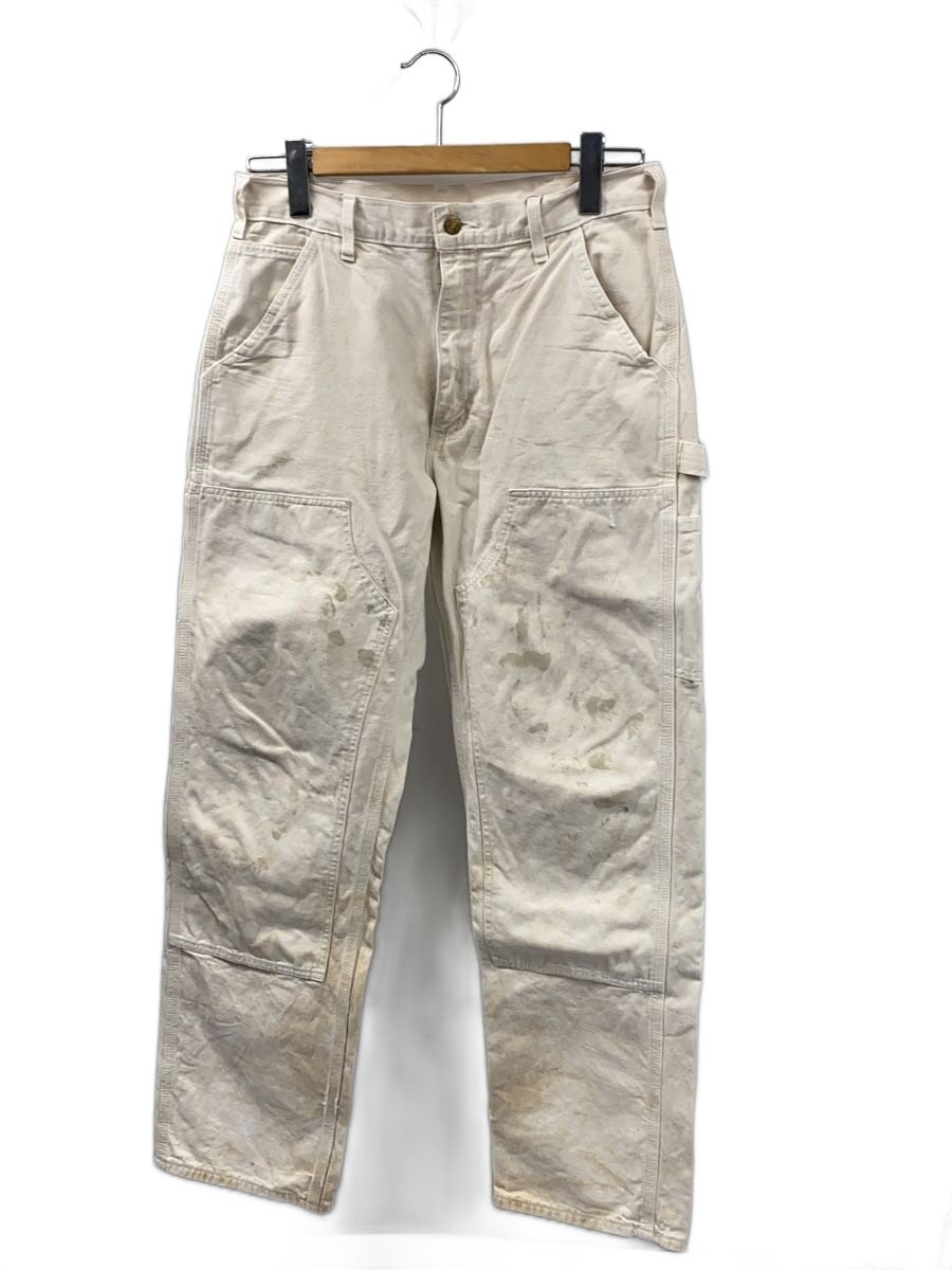 【中古】Carhartt◆ボトム/32/コットン/WHT//【メンズウェア】|2nd STREET 店