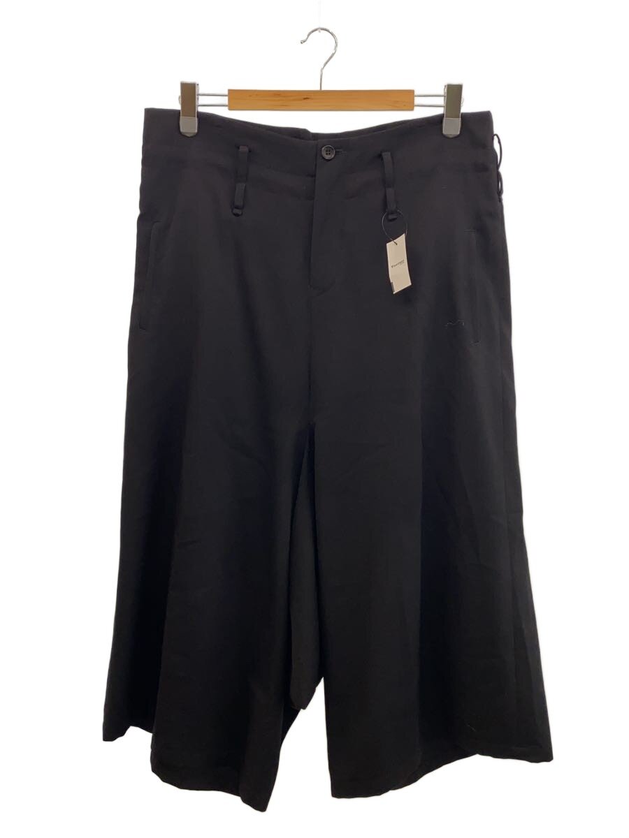 【中古】YOHJI YAMAMOTO◆22AW/ワイドパンツ/1/ウール/ブラック/FE-P63-100【レディースウェア】｜2ｎｄ STREET 店