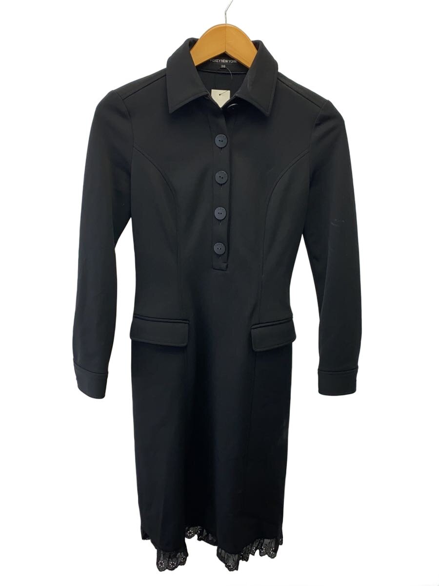 【中古】FOXEY NEWYORK◆長袖衣装/裾スピード競技/38/ポリエステル/BLK/18239-SPSAE62【レディースお召しもの】