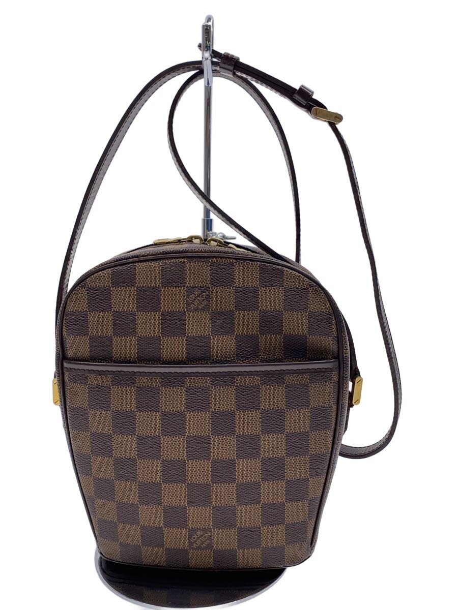 【中古】LOUIS VUITTON◆イパネマPM_ダミエ・エベヌ/PVC/BRW//【バッグ】|2nd STREET 店