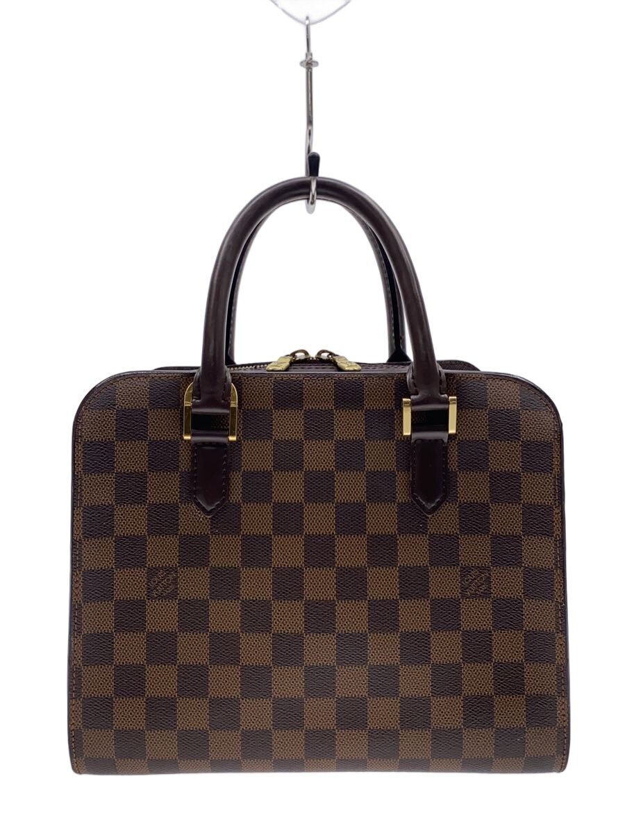 【中古】LOUIS VUITTON◆トリアナ_ダミエ・エベヌ/PVC/BRW//【バッグ】|2nd STREET 店