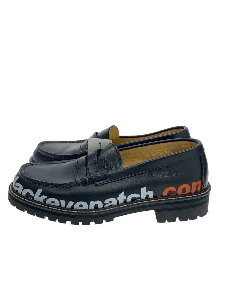 【中古】THE BLACK EYE PATCH◆置き目毛皮/24.5糎/BLK/BE906【シューズ】