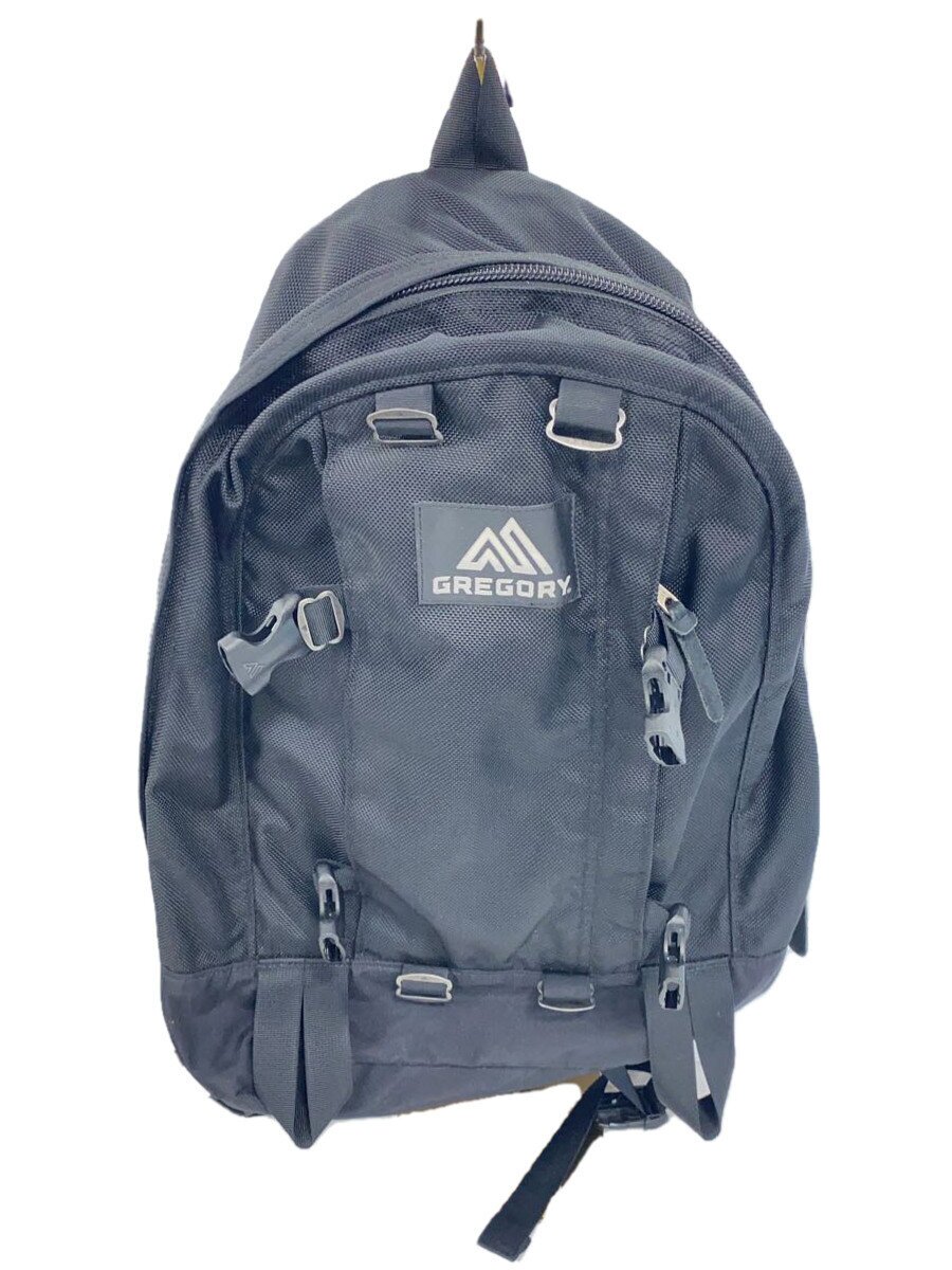 【中古】GREGORY◆恒星日＆二分の一/背嚢/ナイロン/BLK/内側構成要素落ち込み【御徒面子】