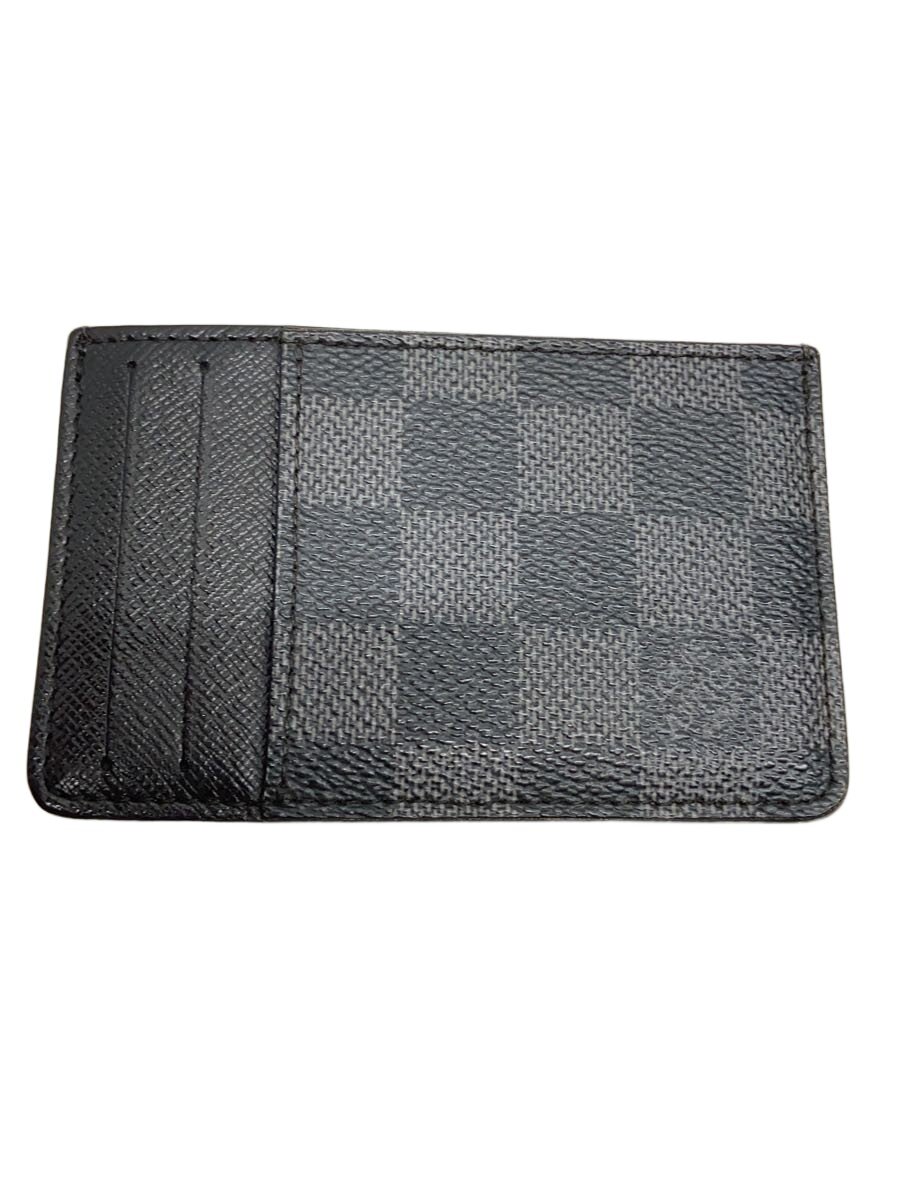 【中古】LOUIS VUITTON◆ネオ・ポルトカルト_ダミエ・グラフィット/PVC/BLK/メンズ【服飾雑貨他】｜2ｎｄ STREET 店