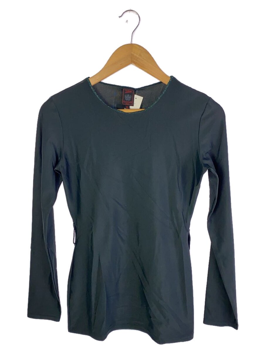 【中古】Jean Paul GAULTIER CLASSIQUE◆長袖カットソー/40/ナイロン/GRN/無地/426792//【レディース御召しもの】