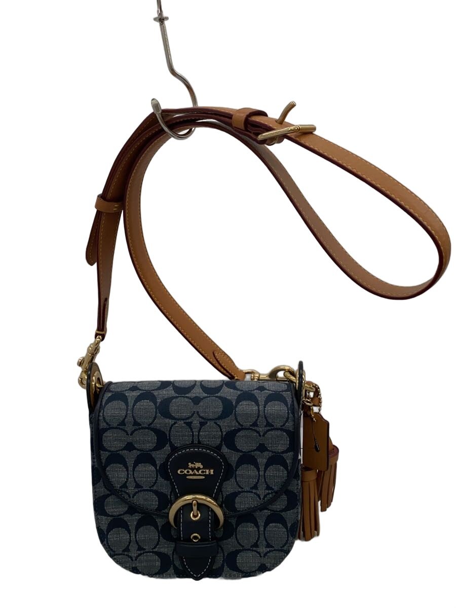 【中古】COACH◆ショルダーバッグ/--/NVY/総柄【バッグ】｜2ｎｄ STREET 店