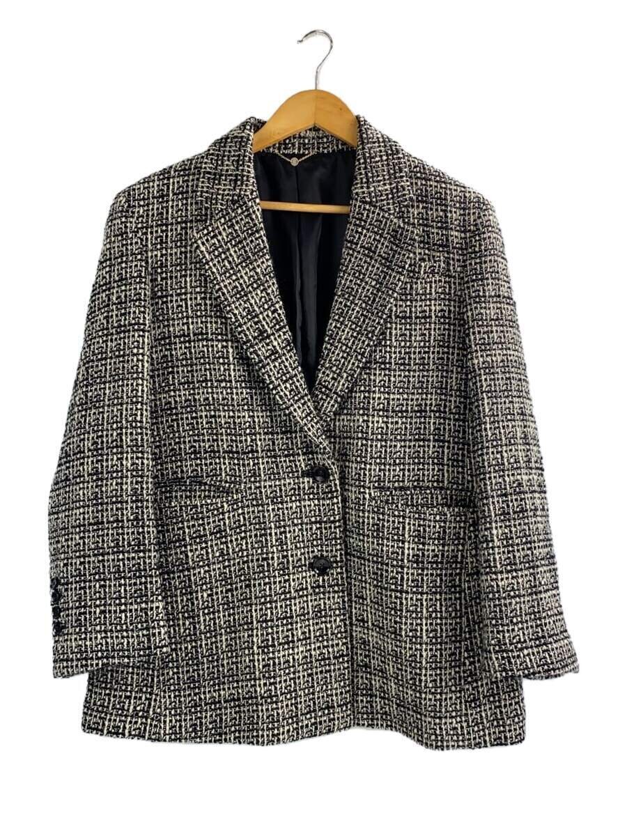 【中古】FRAY I.D◆24AW/シャギービッグジャケット/0/ウール/BLK/FWFJ244079【レディースウェア】｜2ｎｄ STREET 店