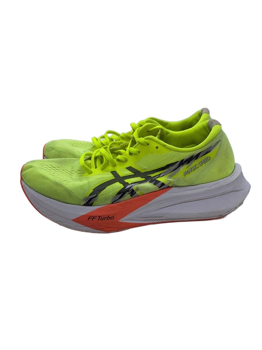 【中古】ASICS◆ローカットスニーカー/27.5糎/YLW/F580824【シューズ】