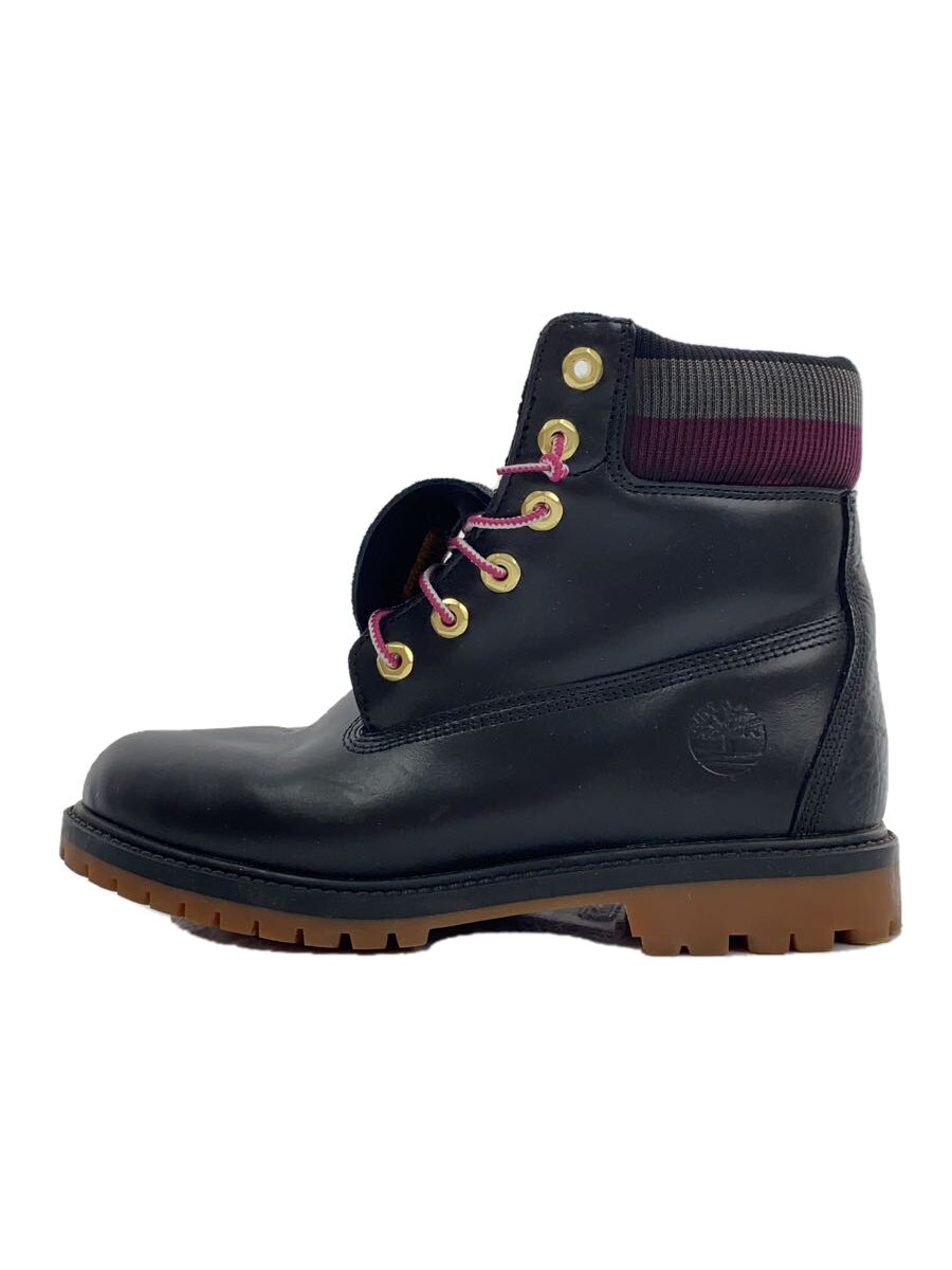 【中古】Timberland◆レースアップブーツ/25糎/BLK/A6150【シューズ】