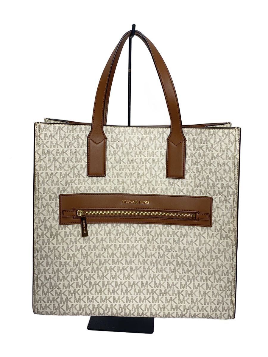【中古】MICHAEL KORS◆御徒面子/--/WHT/総柄/35T0GY9T3B【御徒面子】