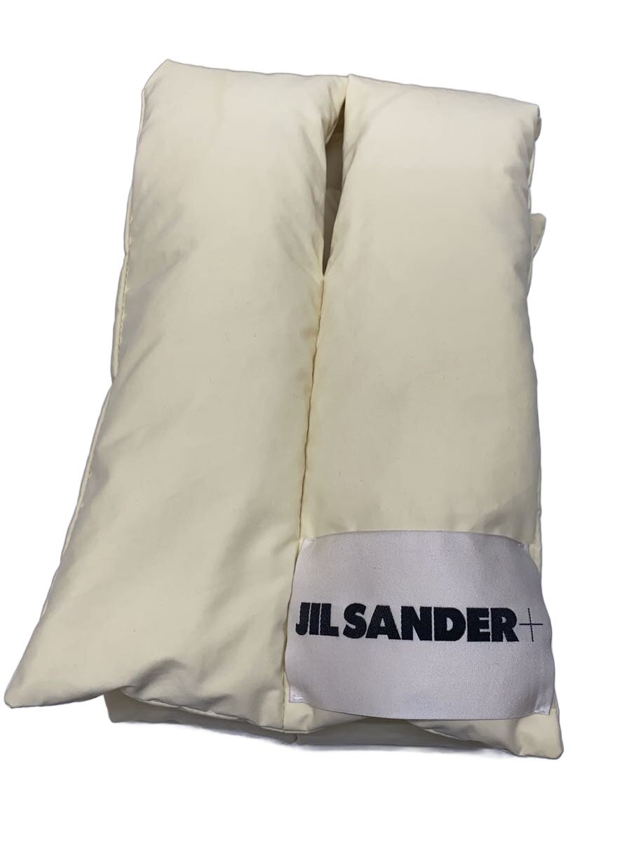 【中古】JIL SANDER◆えり巻き/ポリエステル/CRM/無地/レディース/J47TE0001【服飾雑貨他】