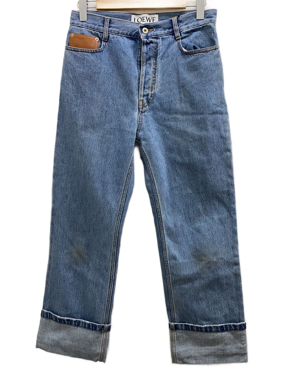 【中古】LOEWE◆Fisherman Jeans/汚れた状態思いめぐらす/引っ切り無いズボン下/46/綿織物/BLU/H526Y11W07【メンズウェア】
