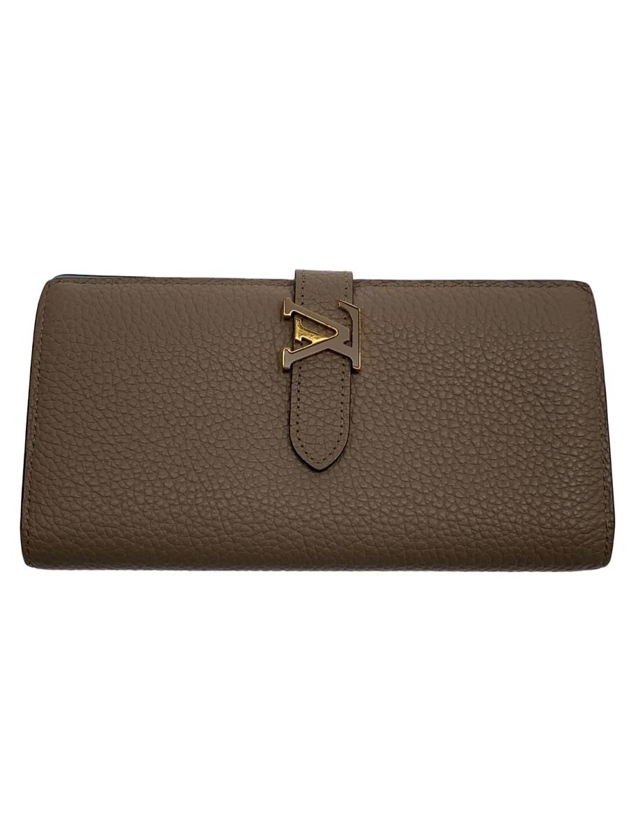 【中古】LOUIS VUITTON◆LVヴェルティカル・ウォレット_トリヨン/レザー/ベージュ/MB81367【服飾雑貨他】｜2ｎｄ STREET 店