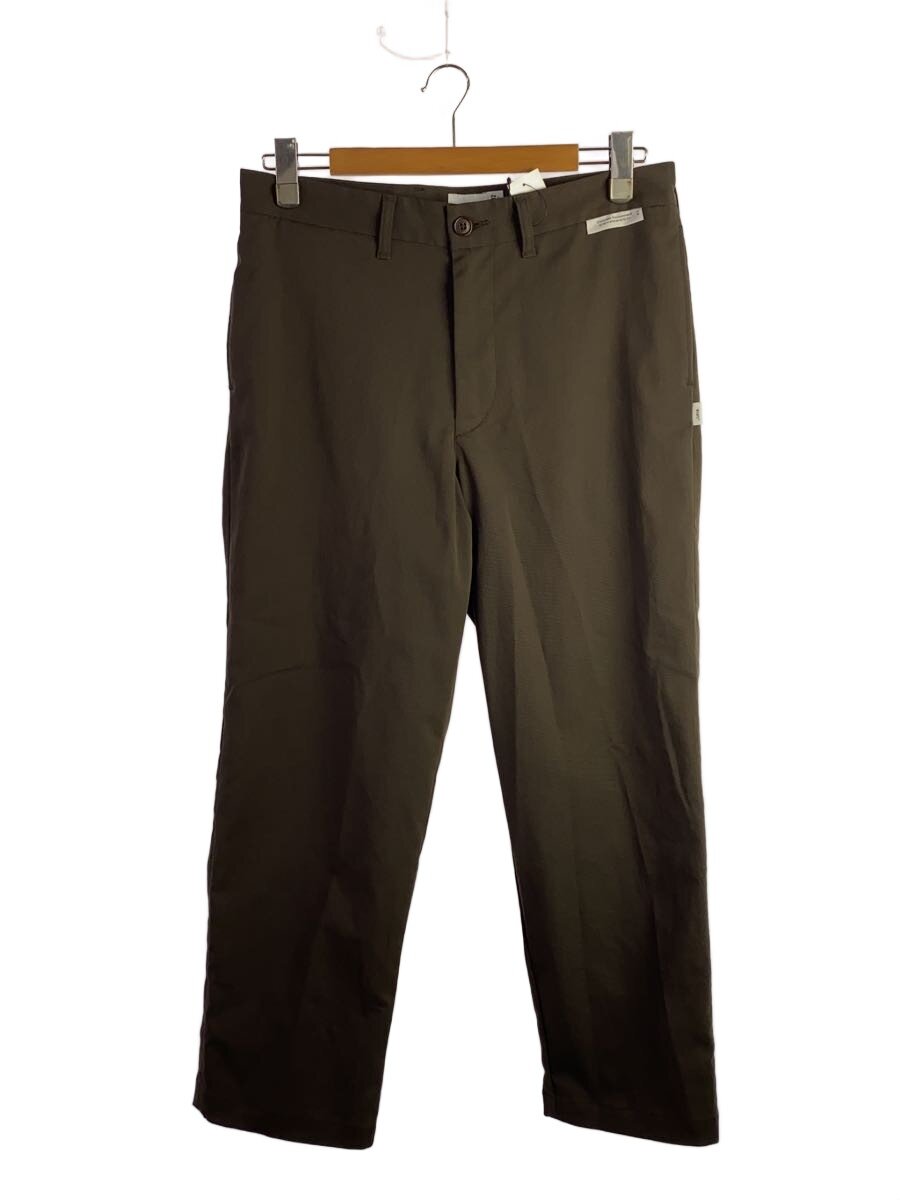 【中古】WTAPS◆25SS TROUSERS / POLY. TWILL. COO/2/ポリエステル/BRW/251CWDT-PTM06//【メンズウェア】