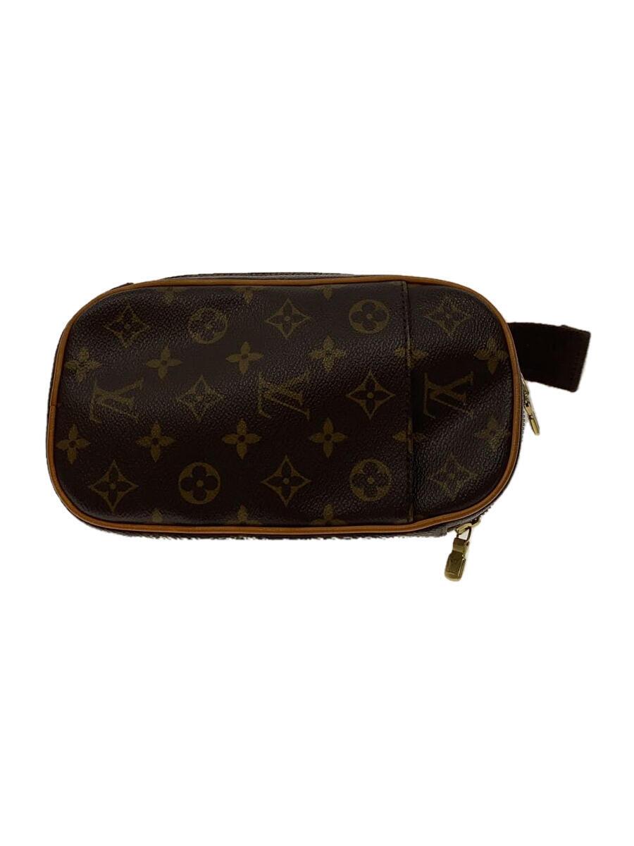 【中古】LOUIS VUITTON◆ポシェット・ガンジュ/酉の方角御徒面子[仕入]/--/BRW/モノグラム/M51870【御徒面子】