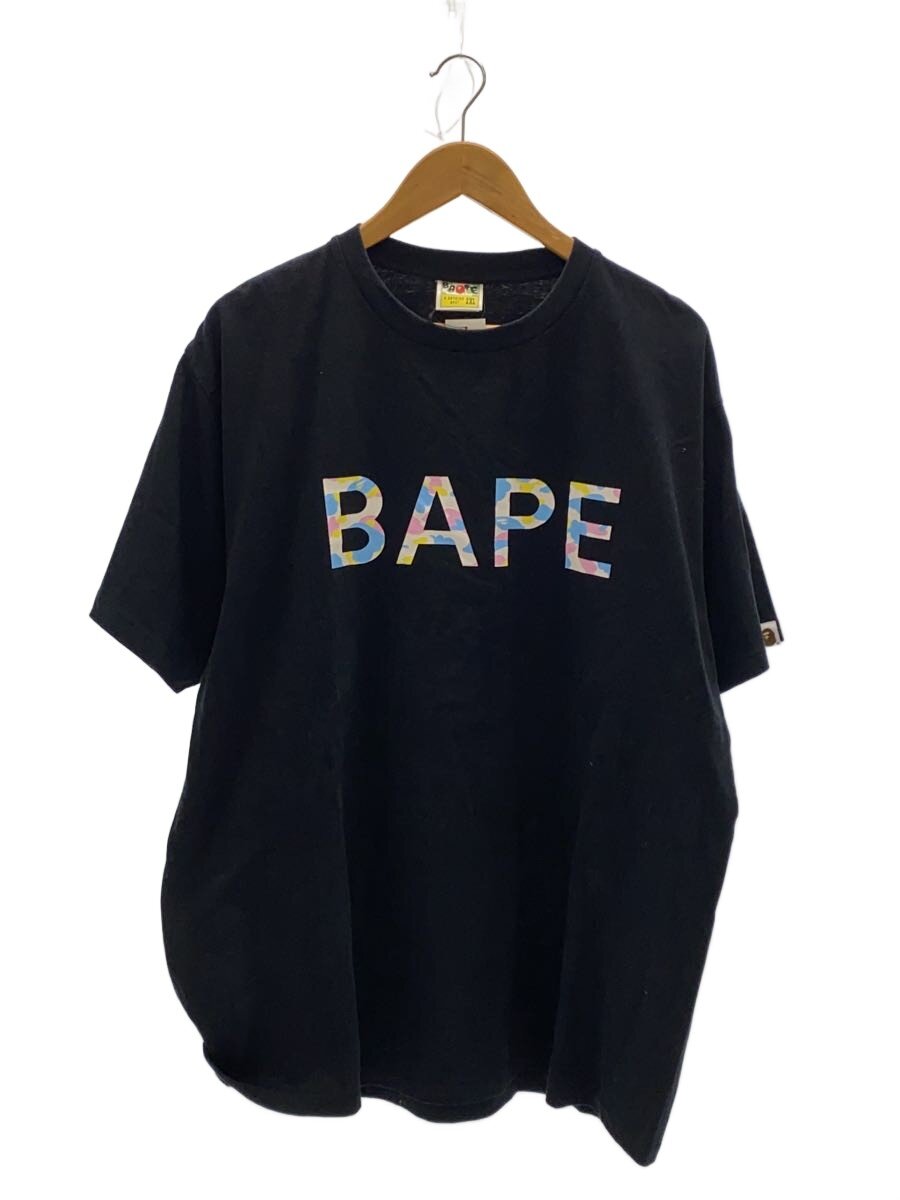 【中古】A BATHING APE◆プルオーバー/XXL/綿織物/BLK/001teh301065x【メンズウェア】