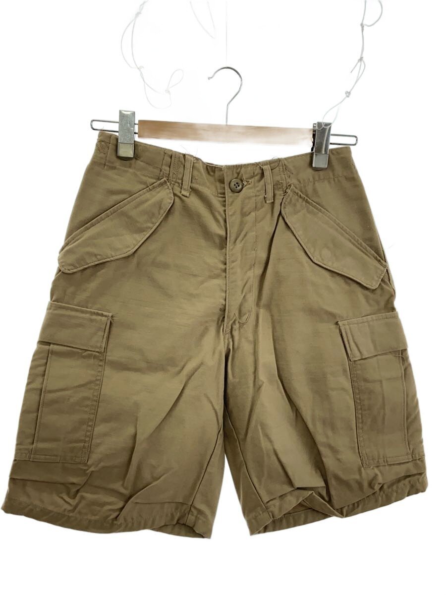【中古】US.ARMY◆Vintage/70s/M-65 カーゴショーツ/デザートタンカラー/SIZE:S X-SHORT/ベージュ//【メンズウェア】