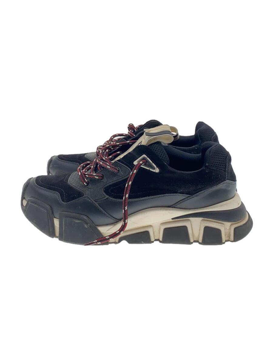【中古】Salvatore Ferragamo◆BOOSTER/64144/シューズ/8M/BLK/当てはめる感有【シューズ】