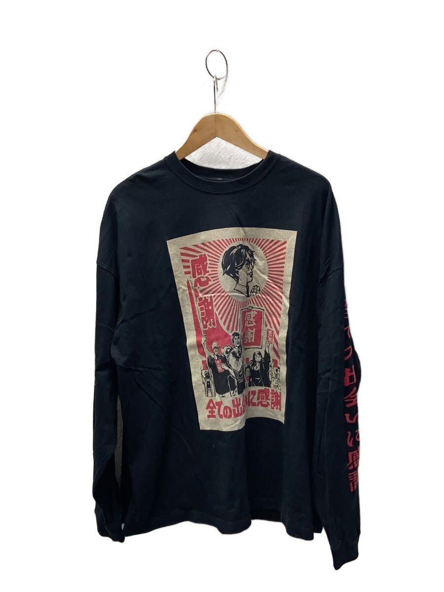 【中古】united athle/カットソー/XL/綿織物/BLK/5509-01//【メンズウェア】