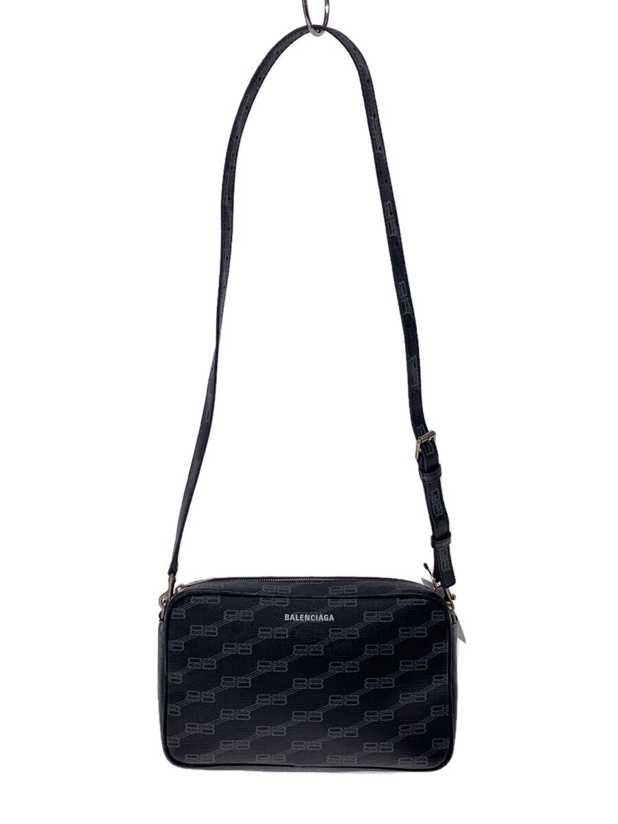 【中古】BALENCIAGA◆ショルダーバッグ/レザー/BLK/総柄【バッグ】｜2ｎｄ STREET 店