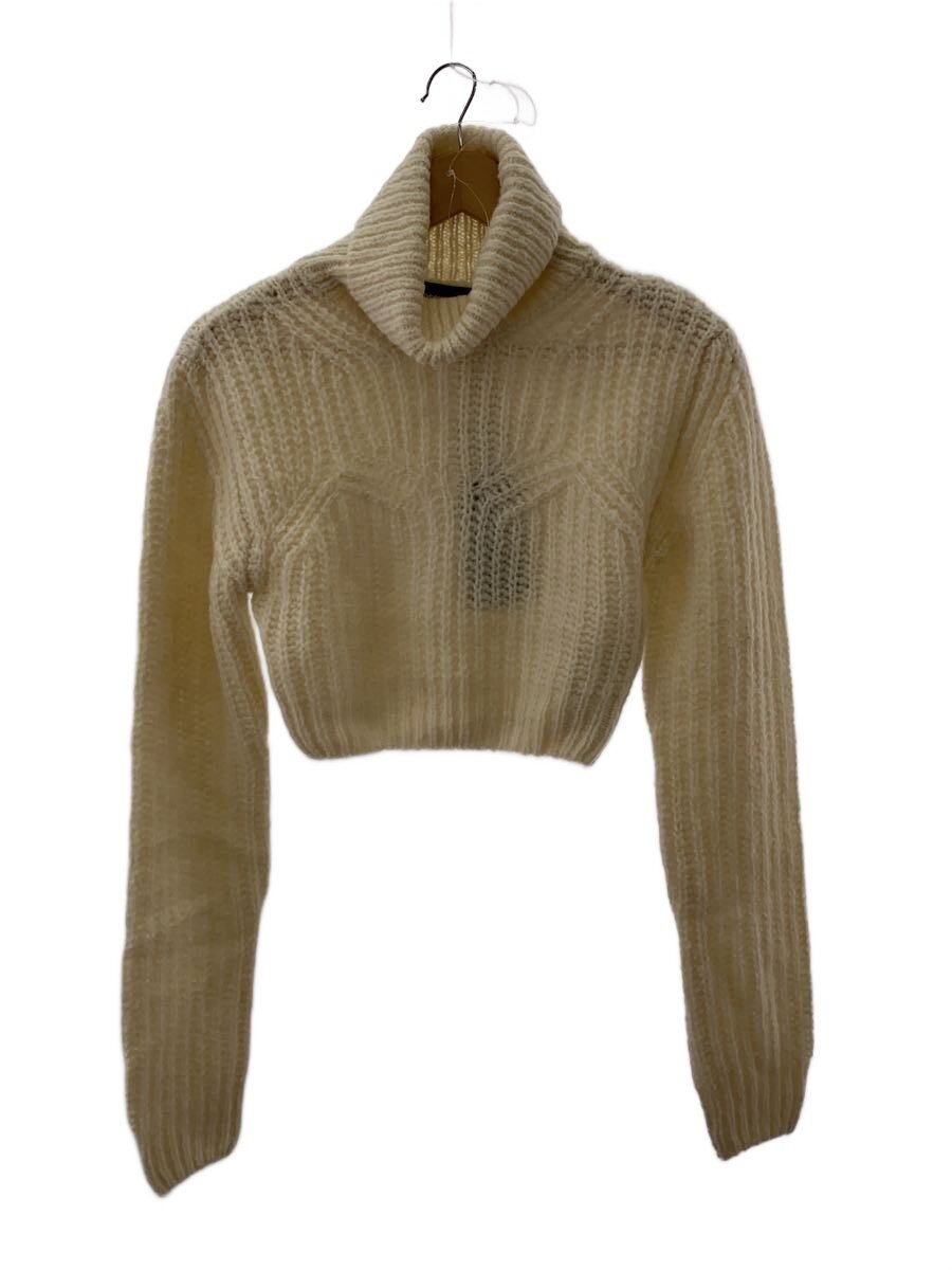 【中古】DSQUARED2◆クロップドタートルネック/編み物・プルオーバー(朦々たる)/XXS/羊毛/皮膚軟化剤/S72HA1171【レディース御召しもの】