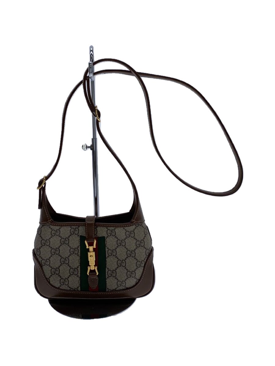 【中古】GUCCI◆ショルダーバッグ/PVC/BRW/総柄/637092【バッグ】｜2ｎｄ STREET 店