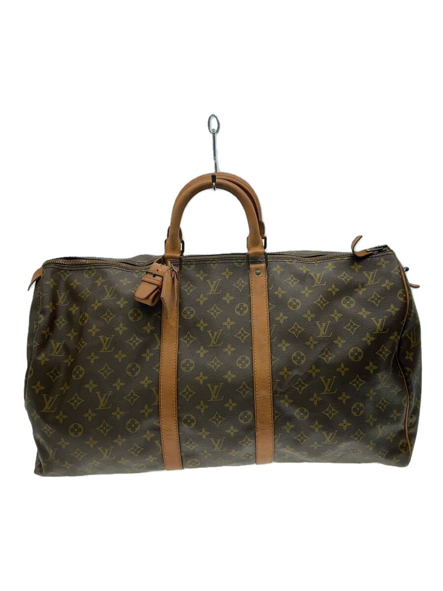 【中古】LOUIS VUITTON◆ボストンバッグ/--/CML/総柄【御徒面子】
