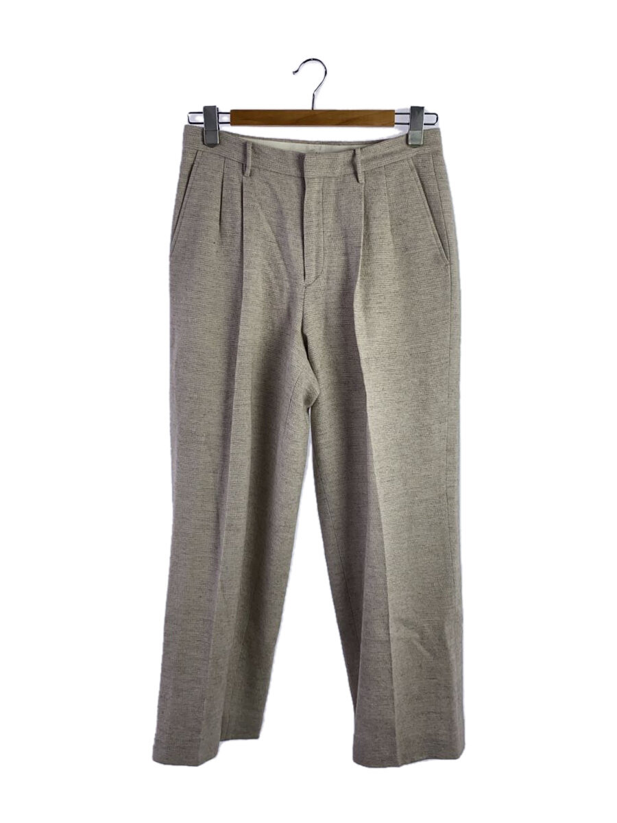 【中古】seya.◆スラックスズボン下/2/羊毛/薄墨色/TRAVEL PANTS【メンズウェア】