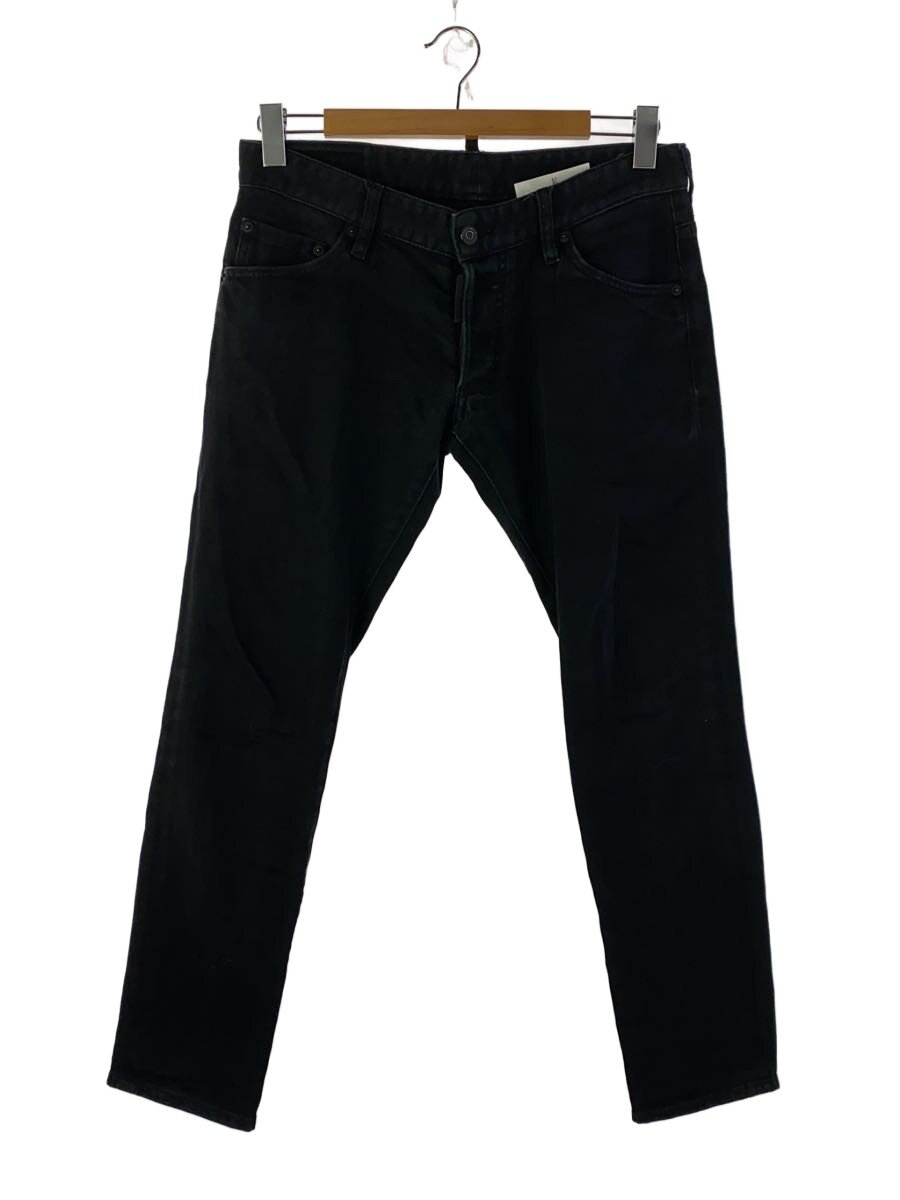 【中古】DSQUARED2◆下つ方/50/綿織物/BLK/無地/S74LB0280 S30564【メンズウェア】