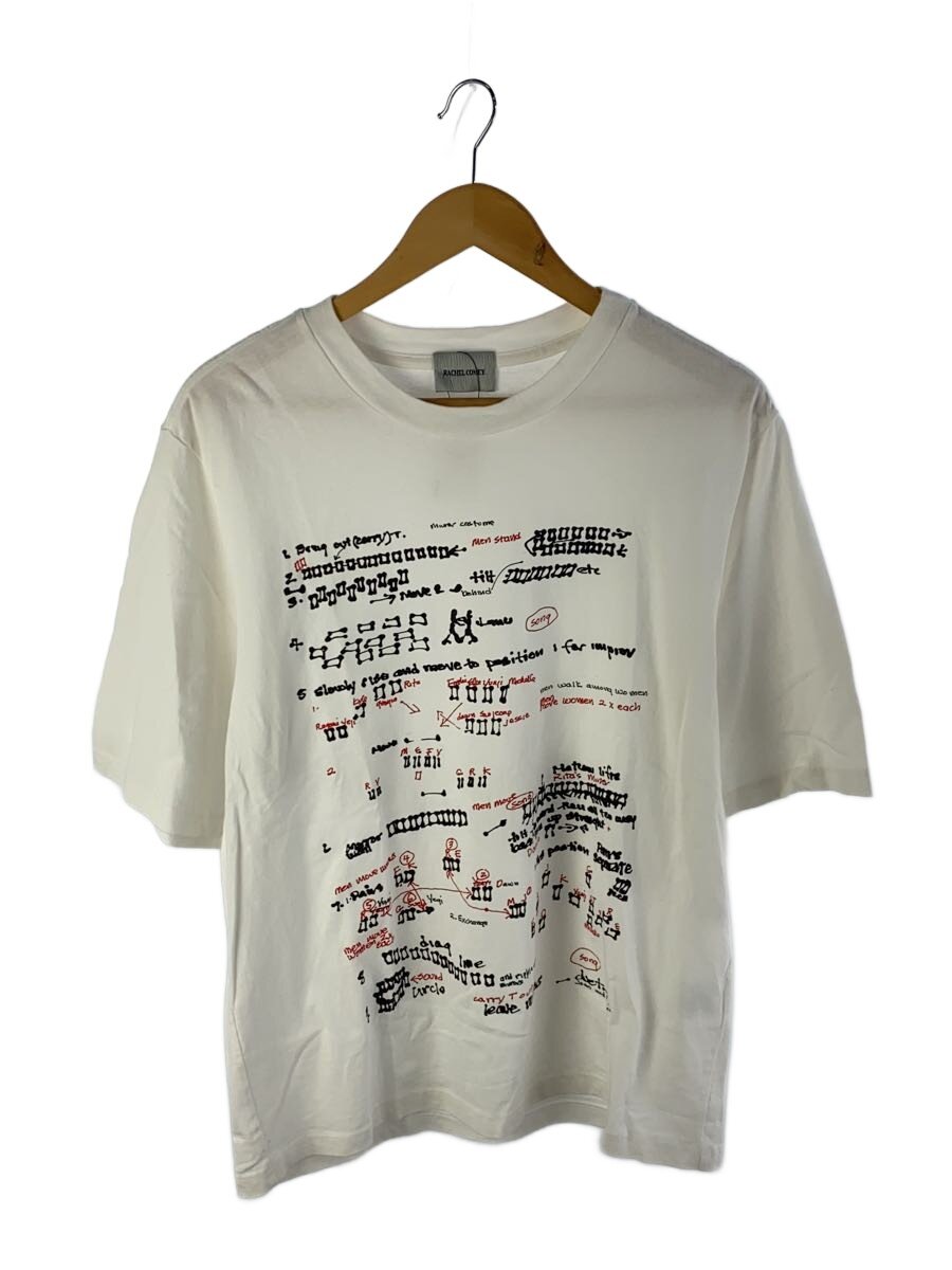 【中古】RACHEL COMEY◆×Joan Jonas/24SS/Terju T-Shirt/ティーシャツ/S/綿織物/WHT//【レディース御召しもの】