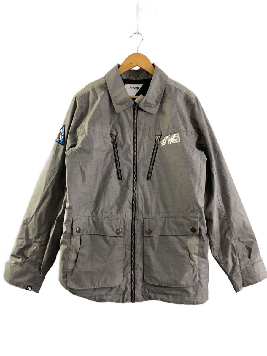 【中古】BURTON◆ウェアー/L/GRY【運動競技】