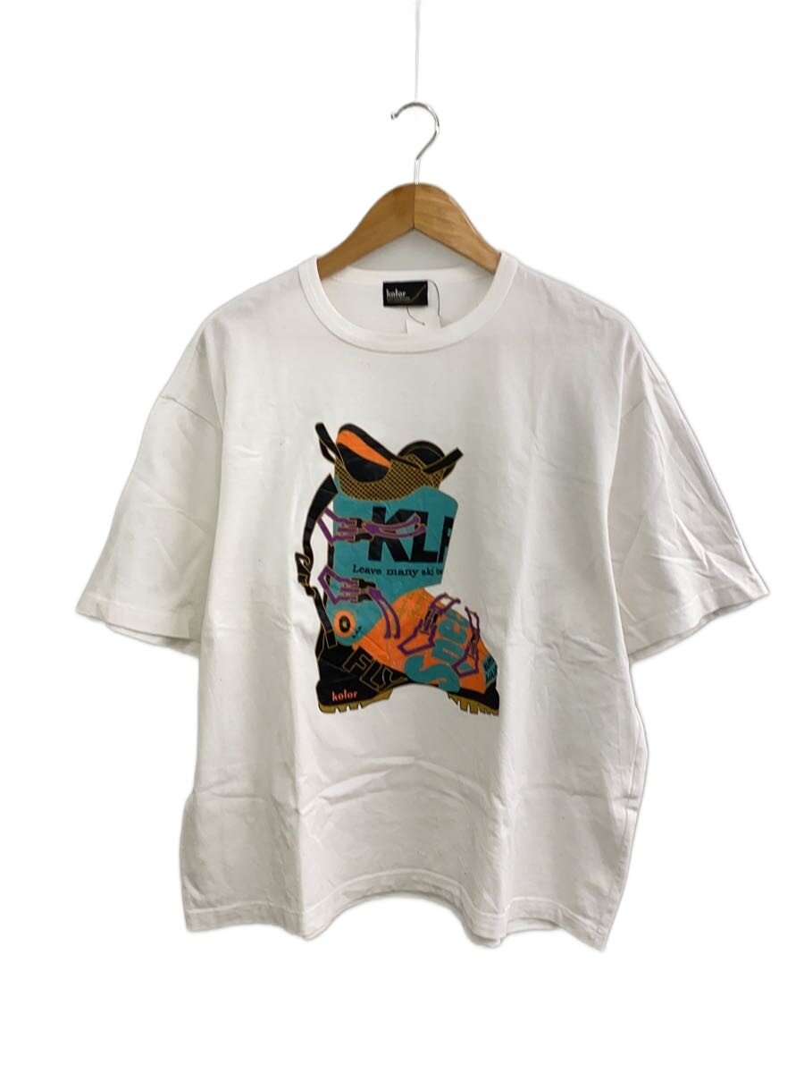 【中古】kolor◆プルオーバー/4/綿織物/WHT/24SCM-T09205【メンズウェア】