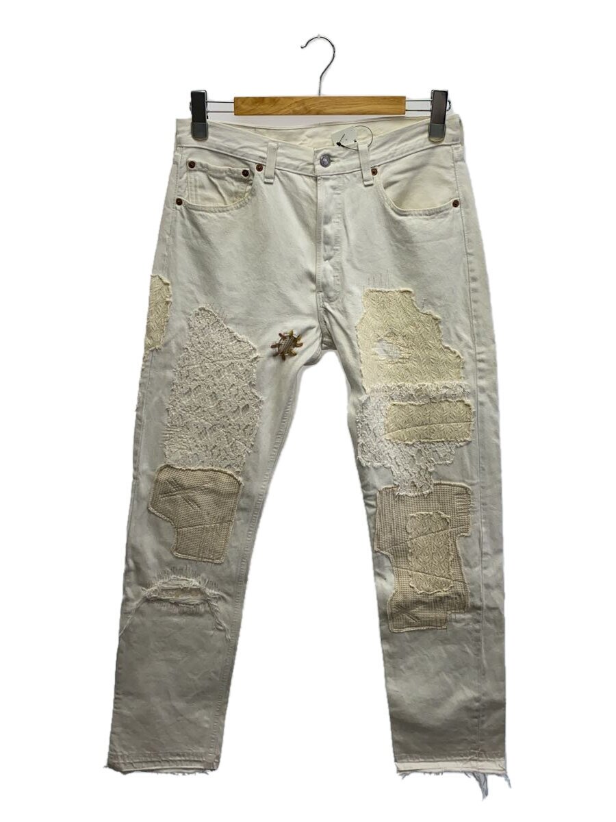 【中古】FAF◆パッチワーク/ボトム/コットン/WHT//【メンズウェア】｜2ｎｄ STREET 店