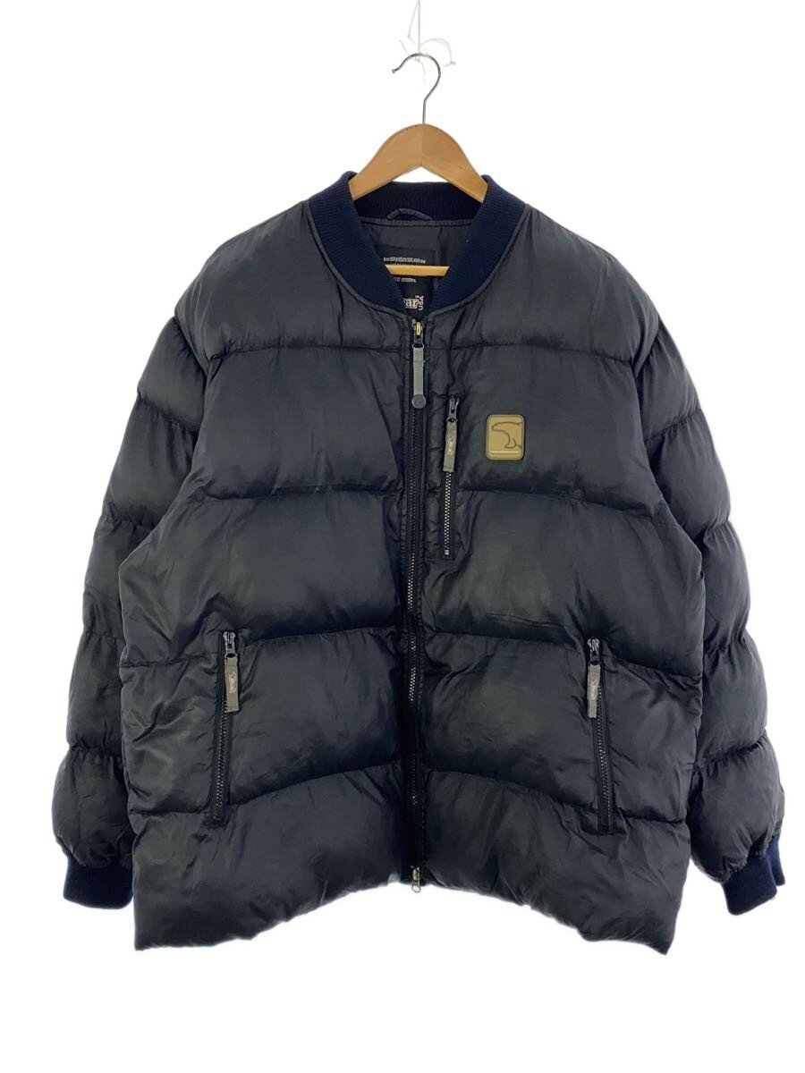 【中古】Bear U.S.A◆ジャケット/L/ポリエステル/BLK/無地【メンズウェア】｜2ｎｄ STREET 店