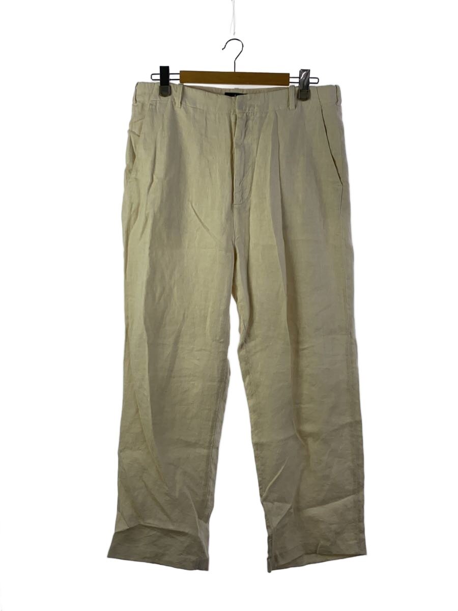 【中古】STUSSY◆25SS/Relaxed Trouser Textured Linen /34/リネン/IVO/116704【メンズウェア】