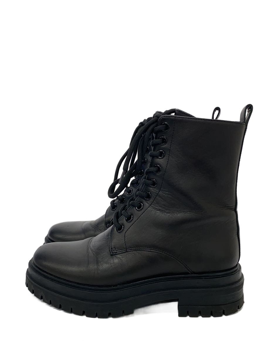 【中古】tony bianco/レースアップブーツ/US5/BLK/なめし革【シューズ】