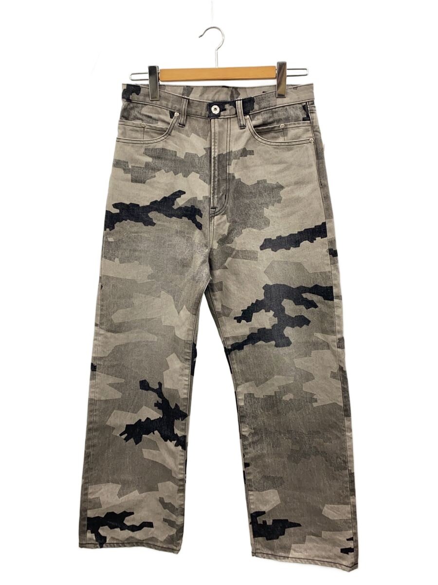【中古】FAF◆ボトム/1/コットン/GRY/カモフラ/003341404-PA//【メンズウェア】｜2ｎｄ STREET 店
