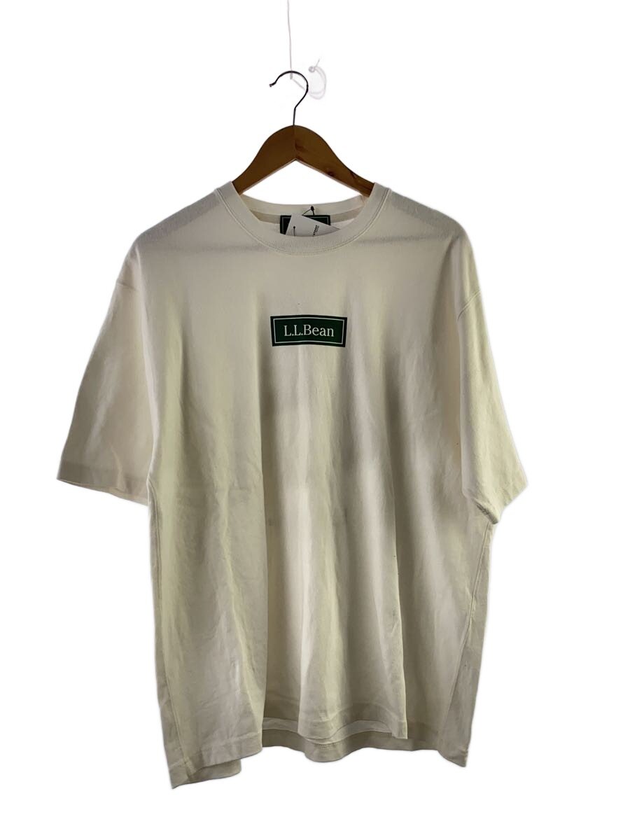 【中古】L.L.Bean◆プルオーバー/L/綿織物/WHT/3275-2223【メンズウェア】