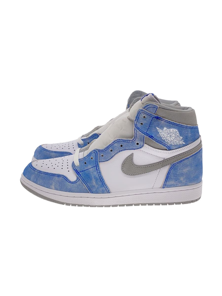 【中古】NIKE◆AIR JORDAN 1 RETRO HIGH OG_エア湖 ジョーダン 1 レトロ ご機嫌 OG/28.5珊/BLU//【シューズ】