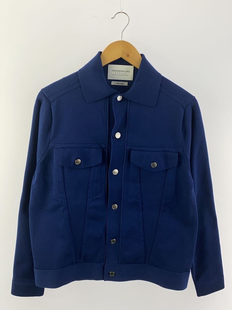 【中古】TOMORROWLAND◆Gジャン/ポリエステルコットンニットＧジャン/S/ポリエステル/BLU/63-02-51-02004【メンズウェア】｜2ｎｄ STREET 店
